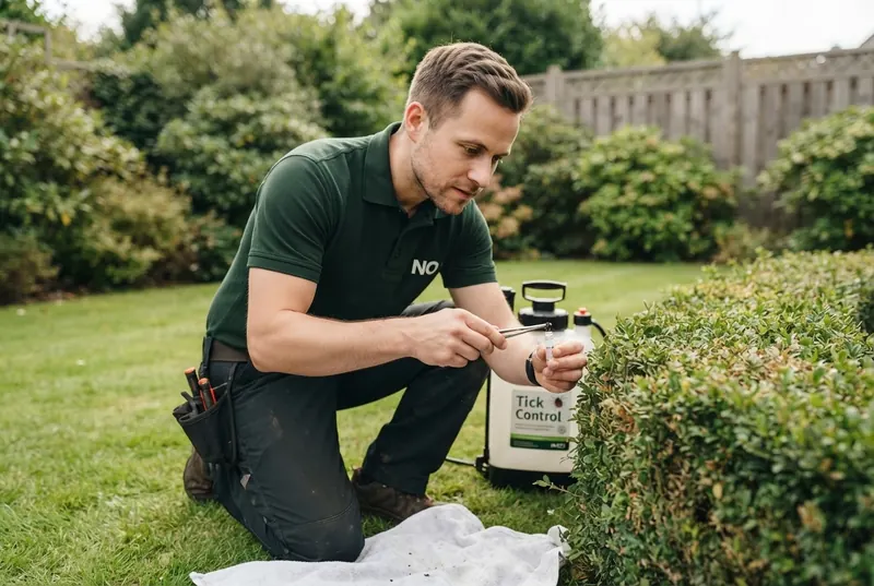 Zecken im Garten bekämpfen